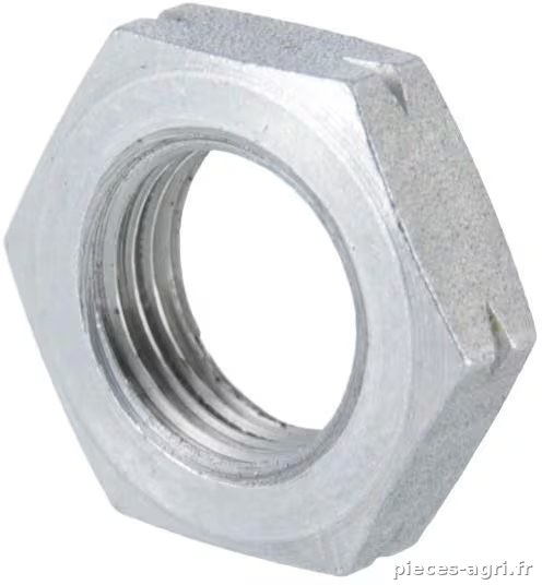 Ecrou hexagonal bas métrique DIN936 M18 · réf. 9361815LI