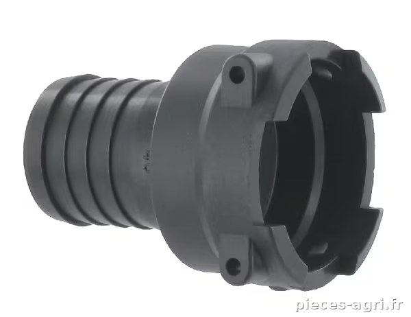 Raccord de tuyau droit 35 mm avec connexion femelle T6 · réf. 1090635