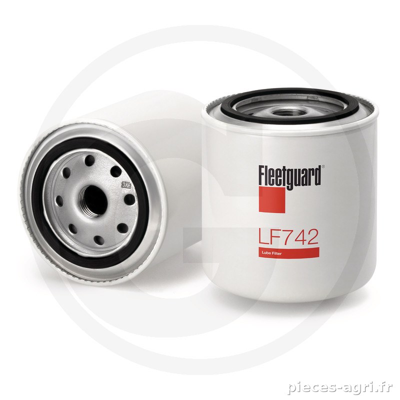 Fleetguard Filtre à huile moteur vue 2