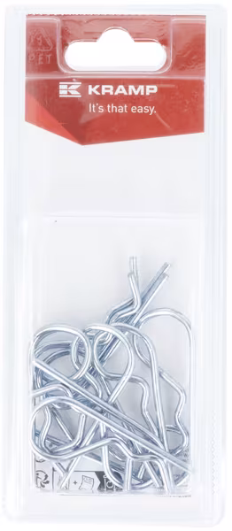 Goupille bêta 2,5 mm (10) · réf. KRCL25EKRP10B