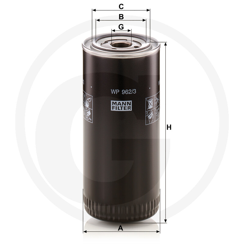 MANN FILTER Filtre à carburant vue 3