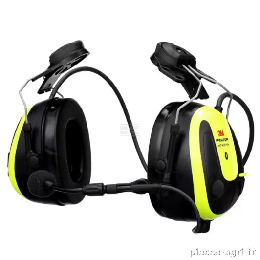Écouteurs WS™ ALERT™ X+, application, jaune, fixation pour casque, Bluetooth vue 4