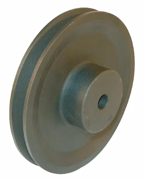 Poulie pour courroie trapézoïdale 1 rainure B ou SPB diamètre 322 mm Kramp · réf. 315B1