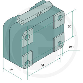Rockinger Piton Fix · réf. 78774L088