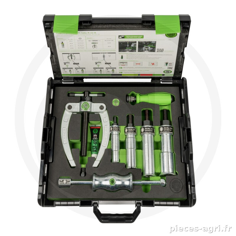 Kukko Coffret d'extracteurs universels de roul vue 2