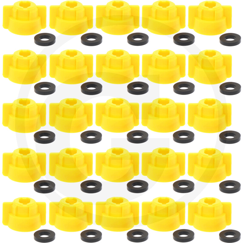 Lechler Écrou baïon. tail. 8/ 10 jaune universel vue 2