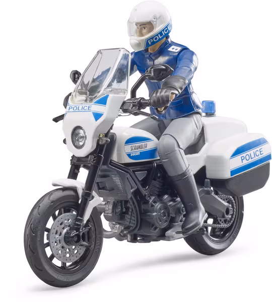 Moto de police Ducati Scrambler · réf. U62731