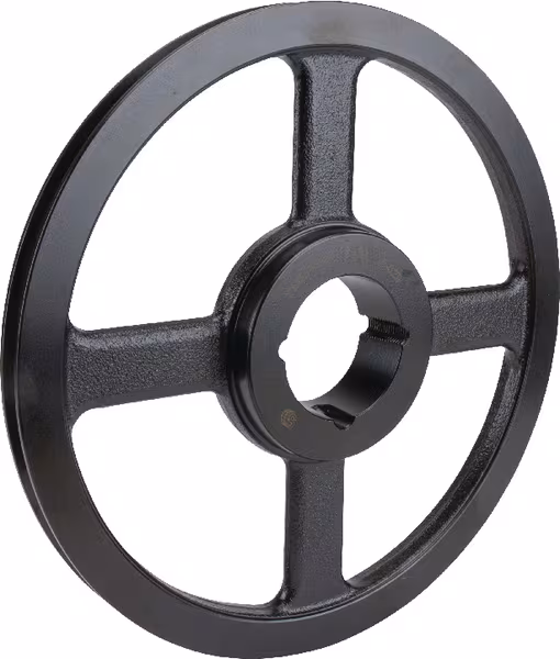 Poulie pour courroie trapézoïdale 1 rainure A ou SPA diamètre 320.50 mm pour douille taperlock 2012 Kramp · réf. 315A1TL
