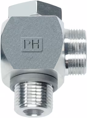 Coude banjo 6L x M10x1 SS · réf. RSWS6LM101SS