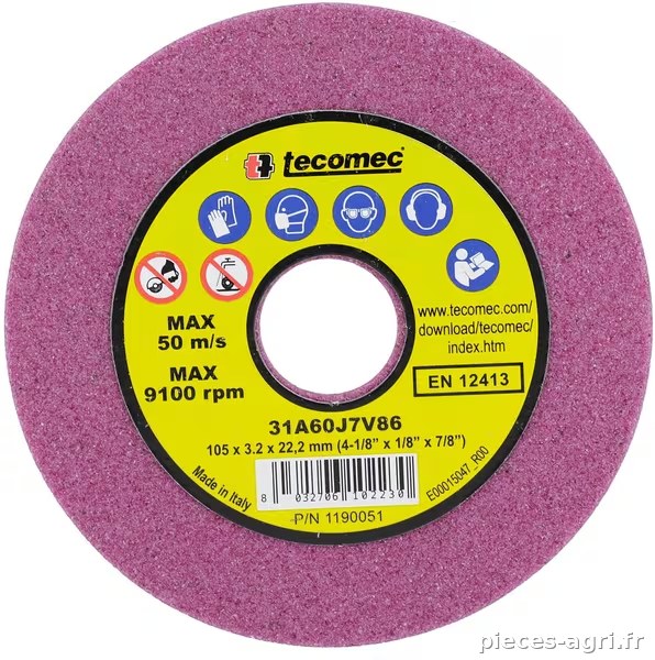 Disque abrasif 105x3,2x22mm · réf. FGP015145