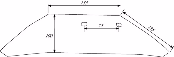 Soc à ailettes D. GG51 vue 2