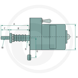GRANIT Moteur d'essuie-glace vue 3