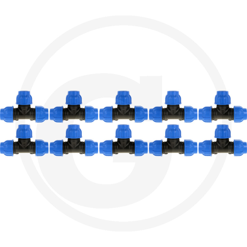 irritec Raccord en T 90° 32, PN16, DVGW vue 2