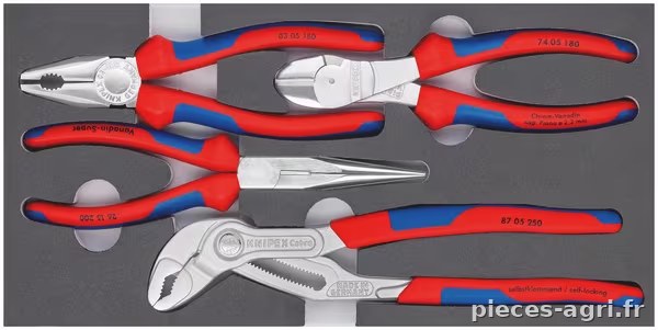 Kit d'outils Basic Chrome · réf. TA002001V17