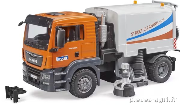 MAN TGS LKW camion de nettoyage des routes · réf. U03780