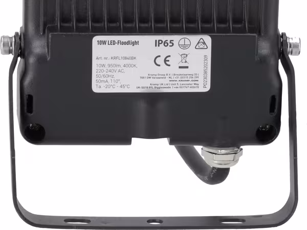 Projecteur LED, 10W, 6500K vue 2