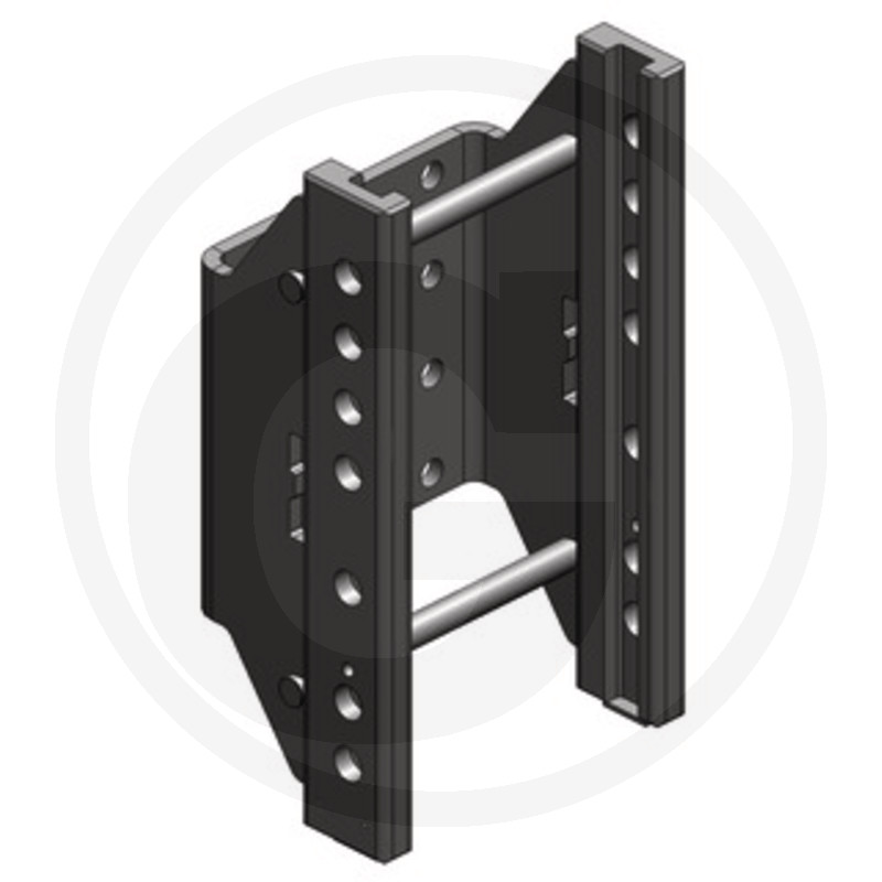 Scharmüller Support d'attelage avec glissières · réf. 77700223002