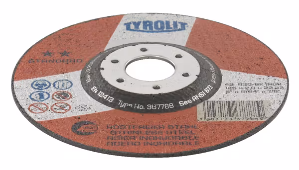 Disque de coupe 125x2 en acier inoxydable · réf. 367788
