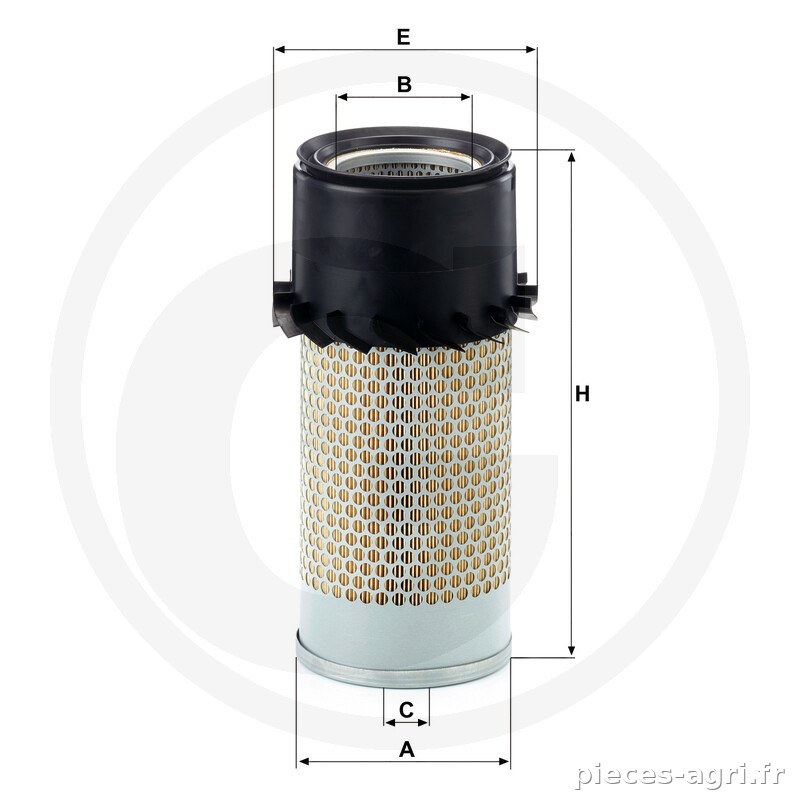 MANN FILTER Filtre à air vue 3