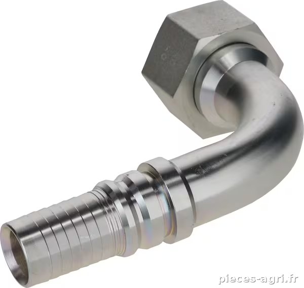 Raccord à sertir 4SH-DN25-25S-M36x2,0-90° · réf. DKOSH253690G2
