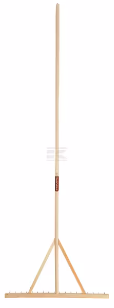 Râteau en bois Lysbro à dents en acier B18L vue 2