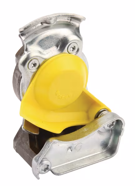 Tête d'attelage automatique M16x1.5 jaune · réf. 9522002220