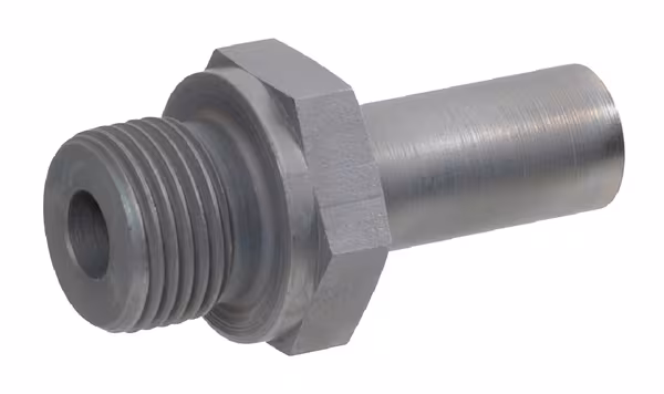 Tuyau vertical à filetage mâle 12L x 3/8" BSP WD SS · réf. EGES12LR38WDSS