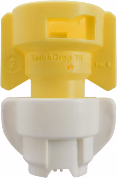 Buse à injection d'air TDVR 80° 2 jaune plastique Agrotop · réf. TDVR2