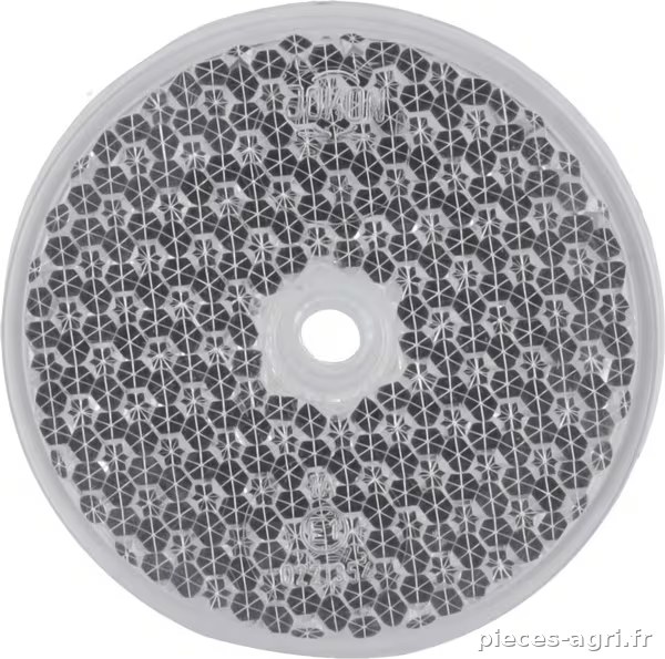 Catadioptre rond blanc Ø60mm (2) vue 3