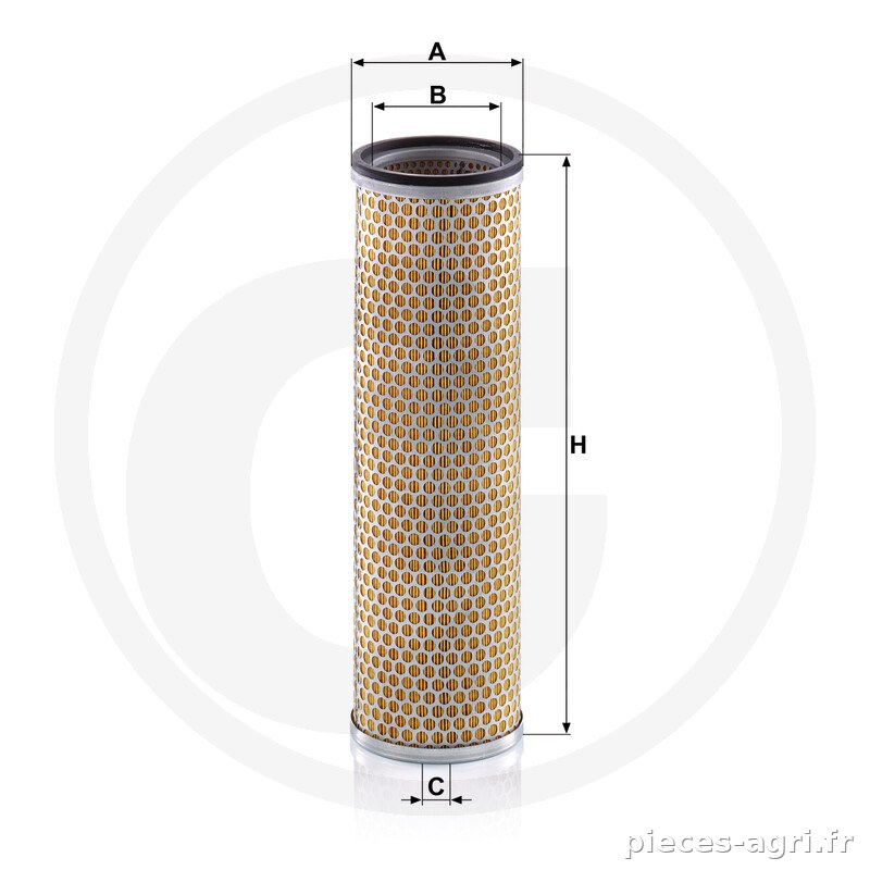 MANN FILTER Filtre à air secondaire vue 3