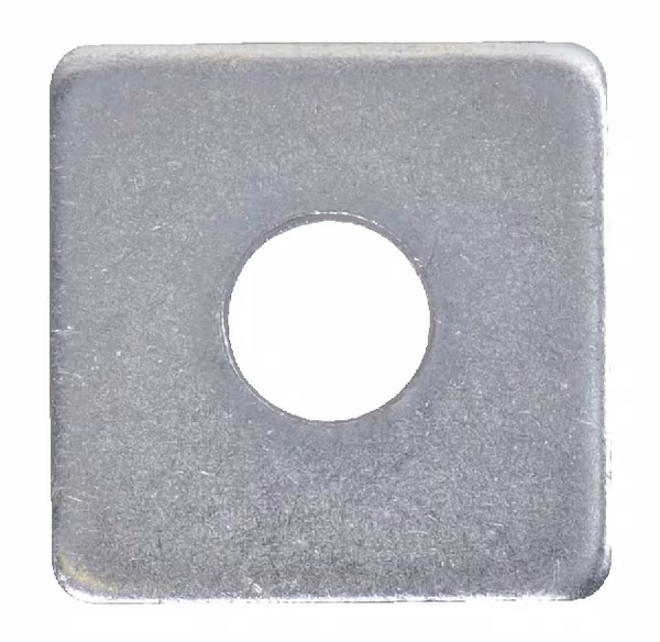Rondelle carrée M12x40x4mm, Acier zingué DIN 436 Kramp · réf. 43612