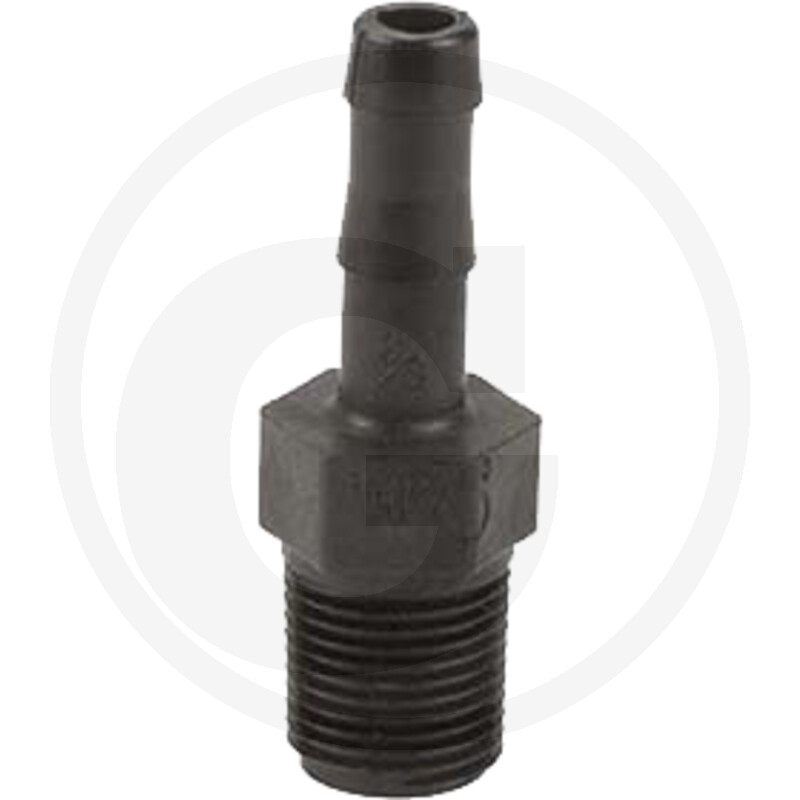 BANJO Schlauchtülle gerade, Ø 10mm x AG 3/8" vue 2