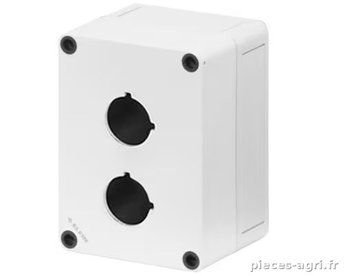 Boîtier touch. 2 hl 30 mm H=81 mm · réf. 080CS09138S2