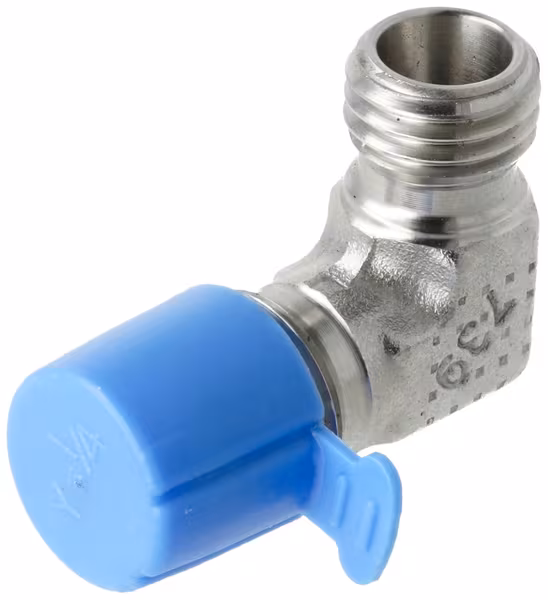 Coude à filetage mâle 22L x 3/4" NPT SS · réf. WES22L34NPTSS