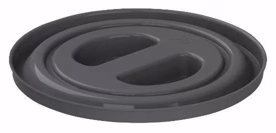 Couvercle pour seau 12l noir · réf. 29935KER