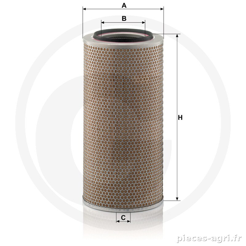 MANN FILTER Filtre à air vue 3
