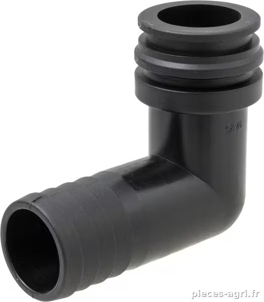 Raccord à fourche, femelle 90° AF3, embout de tuyau 25 mm · réf. 8420305