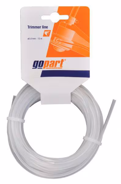 Fil de coupe Ø 2.4mm 15m carré blanc gopart · réf. NL2415SGP
