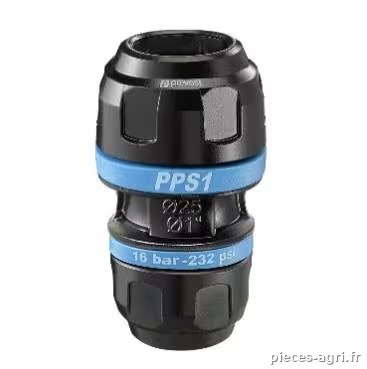 Raccord réducteur en aluminium, diamètre 25-32 mm · réf. PPS1MR3225