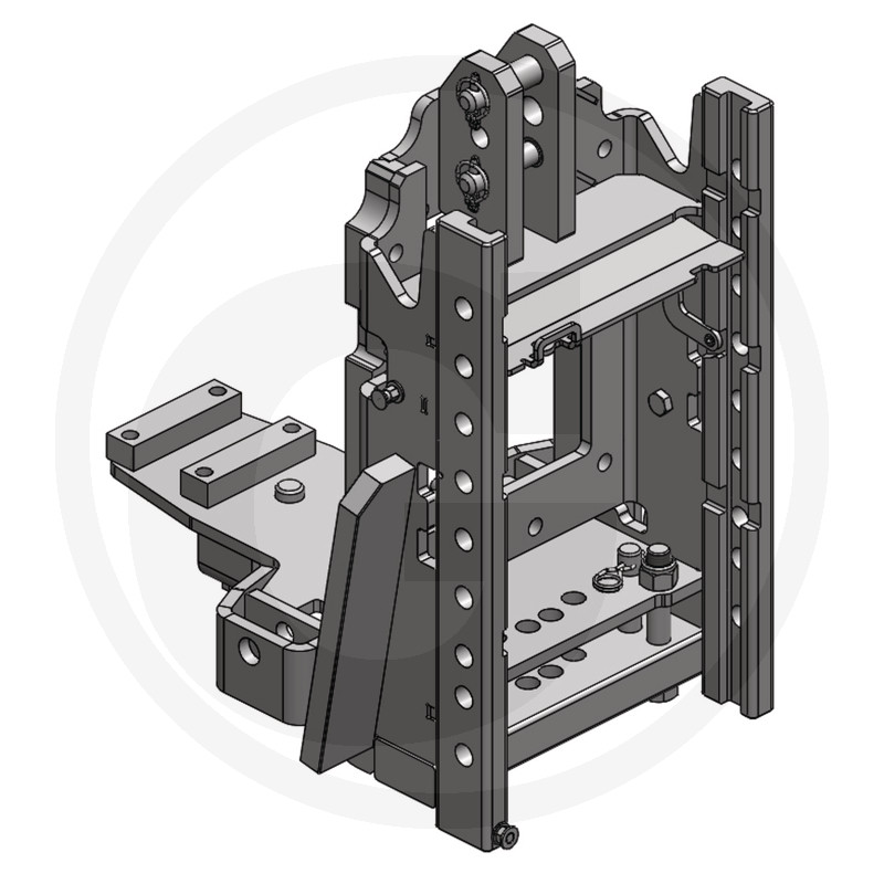 Scharmüller Support d'attelage avec glissières · réf. 777002183900A29