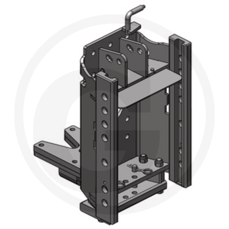 Scharmüller Support d'attelage avec glissières · réf. 77700362030