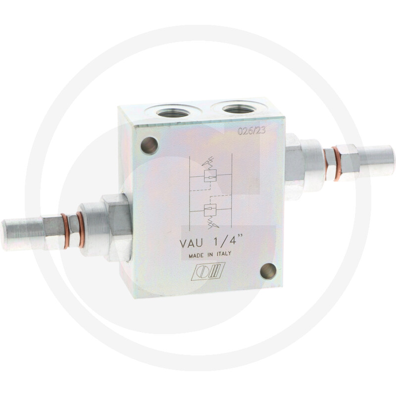 Oleodinamica Marchesini Druckbegr. ventil VAU 1/4'' 10-180 BAR vue 3