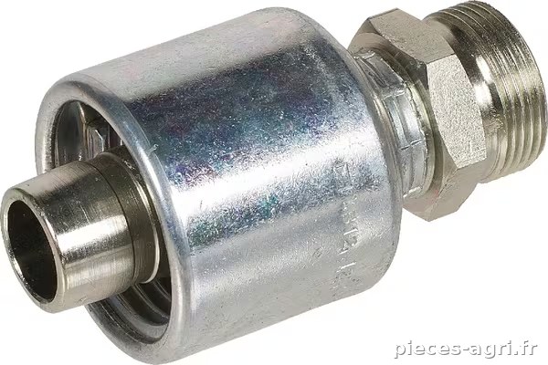 Racc. à sertir DN20-M26x1,5-18L · réf. 12G18MDL