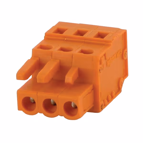 Fiche 3-pol. WAGO MCS P5.08 · réf. WG231303