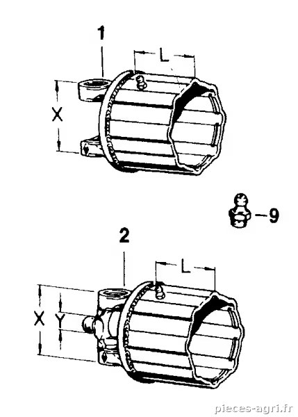 Mâchoire d’embrayage K36B, W2300/P300/W300E Walterscheid vue 3