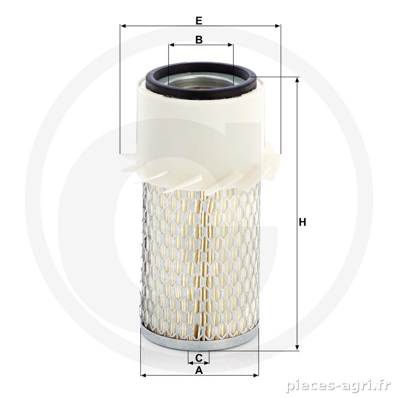 MANN FILTER Filtre à air · réf. 565C934X