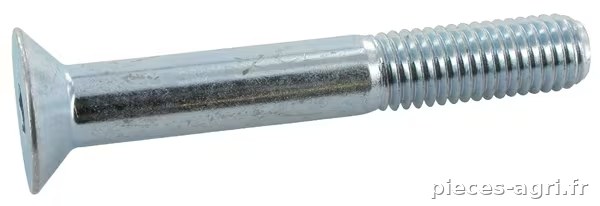 Vis TFHC DIN7991 M8x60 10.9 ZN · réf. 7991860