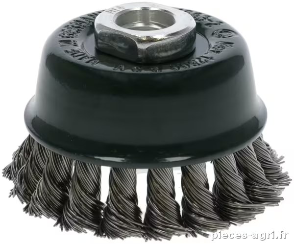 Brosse métallique M14 65 mm en acier inoxydable · réf. 0002608351