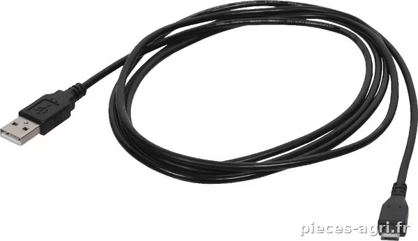 Câble micro USB-B / USB 2 mètres · réf. CPG1200CABLE
