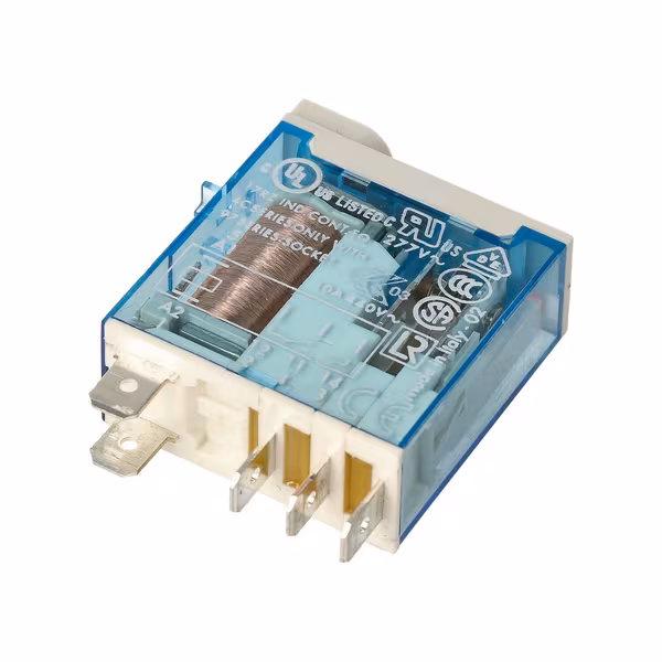Mini relais 1CO 16A/24V DC/Agni/Bouton de test/Mech.ind. · réf. 466190240040